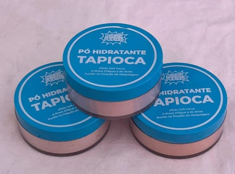 Pó solto tapioca