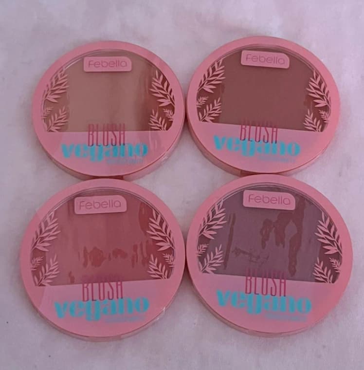 Blush em pó vegano